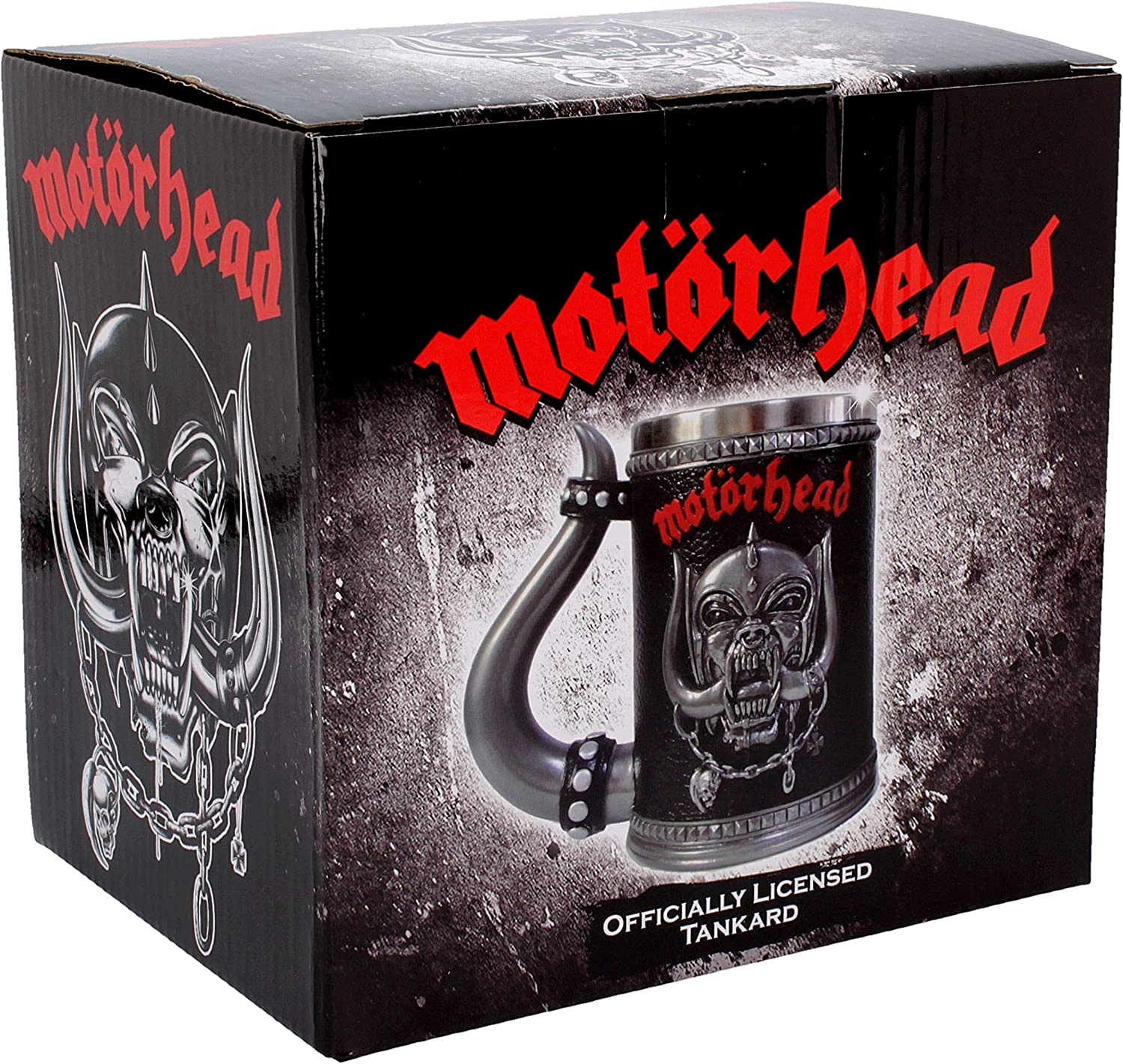 Nemesis Now – B4121M8 Motorhead War Pig Krug mit Edelstahleinsatz 3