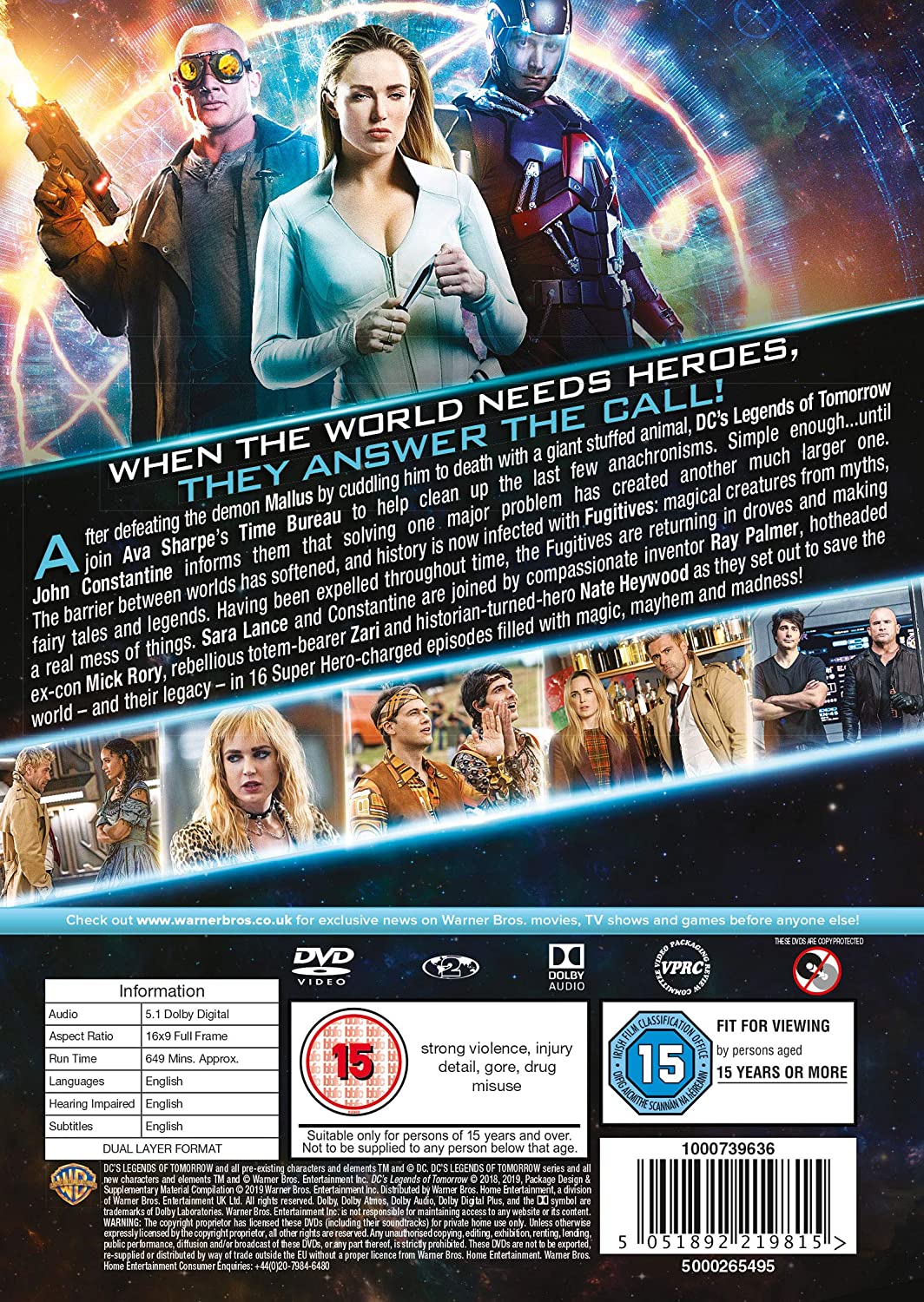 DC's Legends of Tomorrow: Season 4 (2018) [DVD] 3