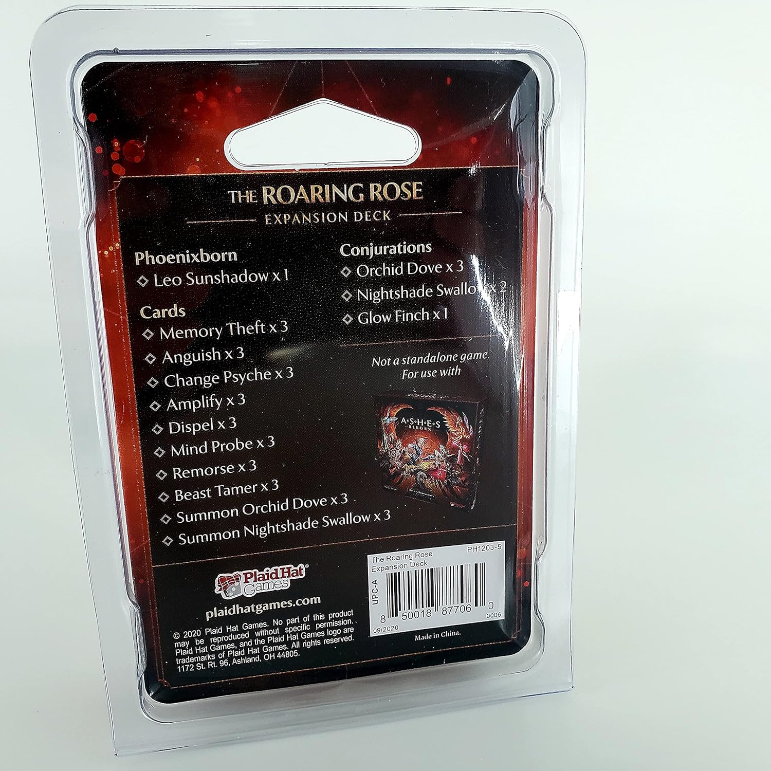 Plaid Hat Games Ashes Reborn: Das Roaring Rose-Erweiterungsdeck 3