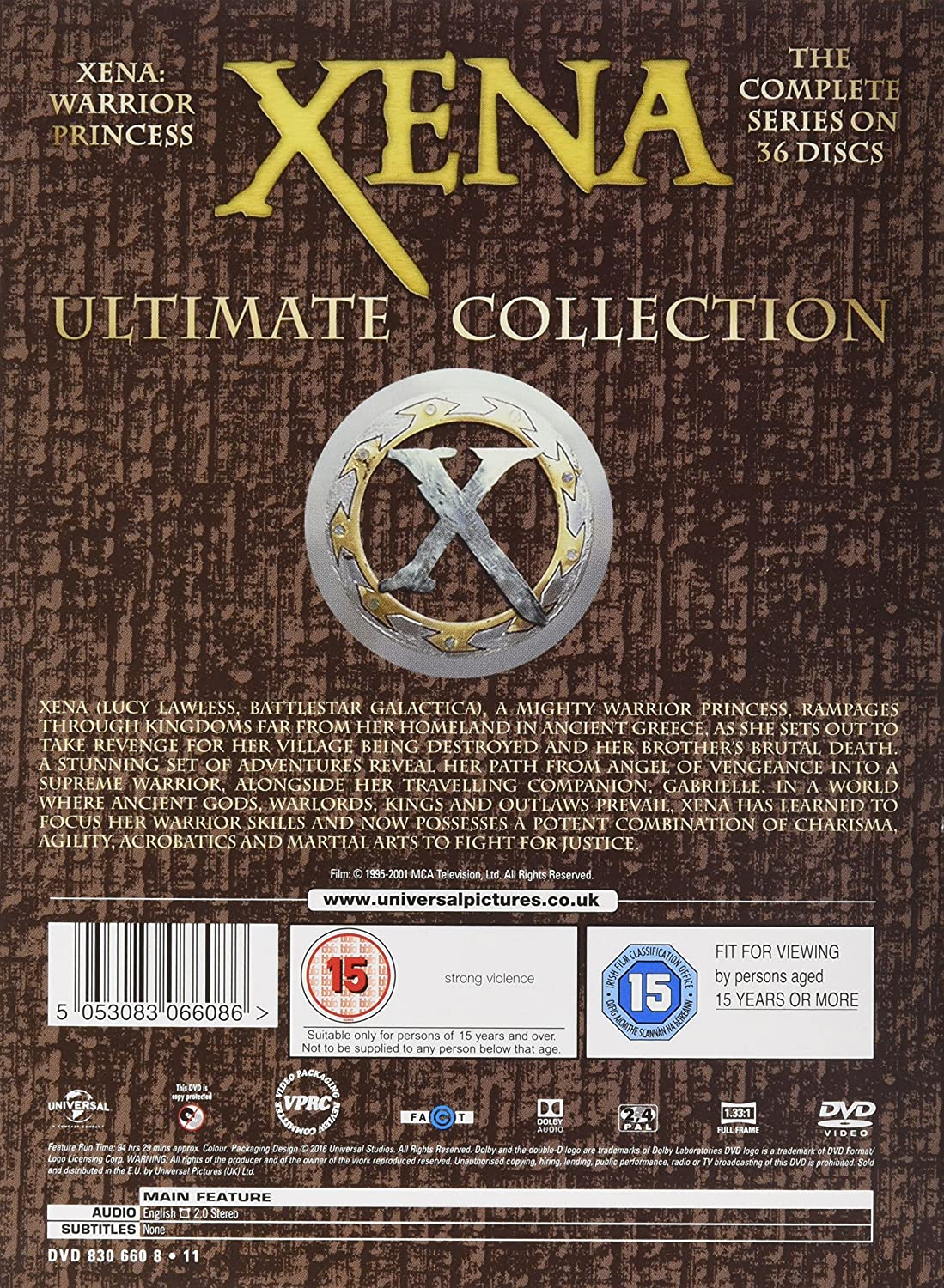 Xena: Die Kriegerprinzessin – Die komplette Serie (Staffel 1–6) [DVD]
