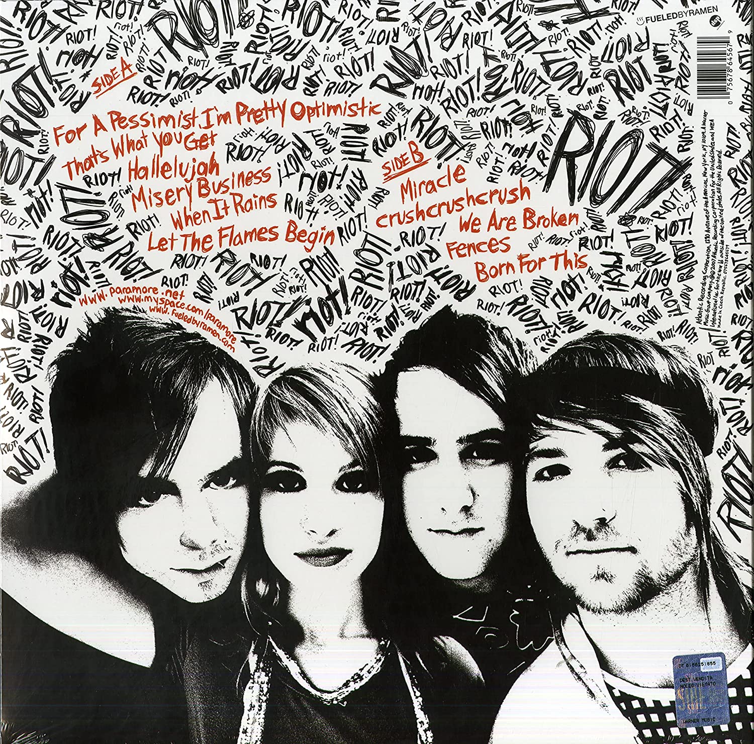 Paramore - Riot! [VINYL]