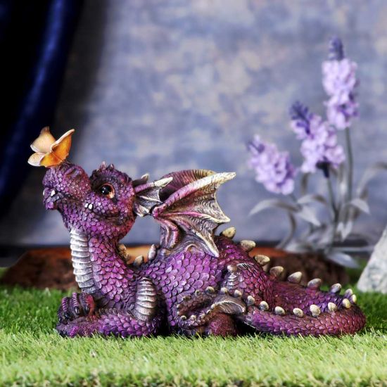 Nemesis Now Nature's Kiss – Lila Drachenfigur